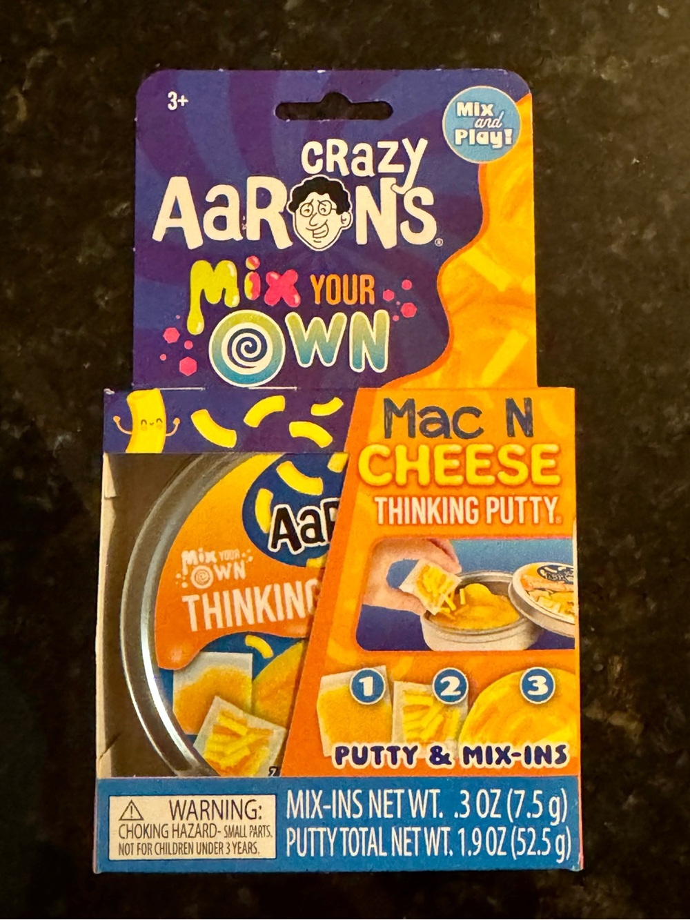 Crazy Aaron’s Mac N Cheese Thinking Putty - Make Your Own!